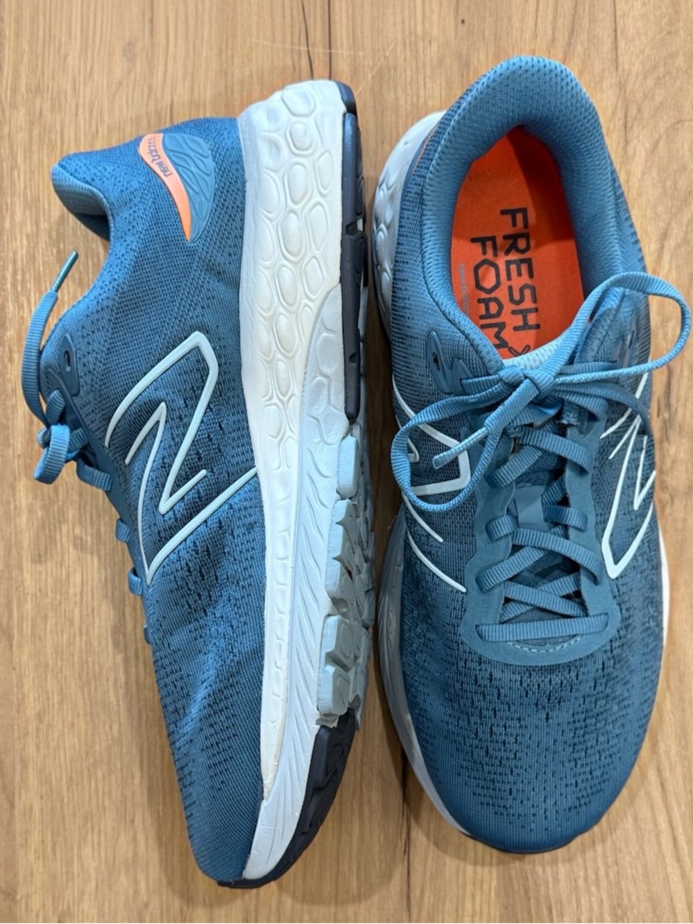 New Balance Fresh Foam 880 Mens Size 10 Blue Running Shoes - Picture 5 of 11